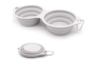 4305225 Travel Outdoor Portable Pet Dog Water Bowl Waterproof Collapsible Dog Bowl Cheap Price Wholesale Supplier