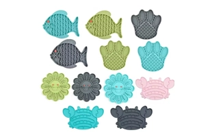 4305237 Pet Silicone Slow Feeder Pad Lick Slow Food Tray Anti Choking Stop Food Durable Dog Licking Pad Cheap Price Wholesale Supplier