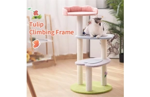 4305268 Pink Design Flower Cat Trees & Scratcher Cheap Price Wholesale Supplier