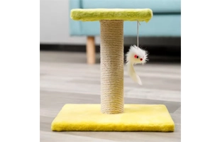 4305270 Yellow Small Cat Tree Post Cheap Price Wholesale Supplier