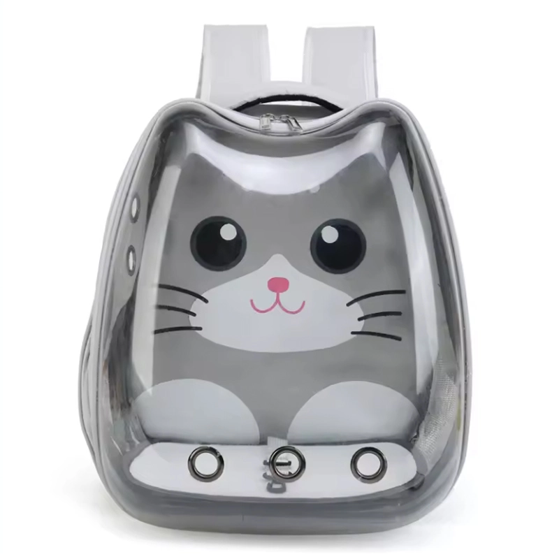 4305316 grey soft side cat backpack carriers bag for dog pet bubble backpack cheap price wholesale supplier