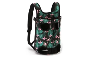 4305318 Dog Walking Mesh Backpack Breathable Foldable Travel Carrier Bag Cheap Price Wholesale Supplier