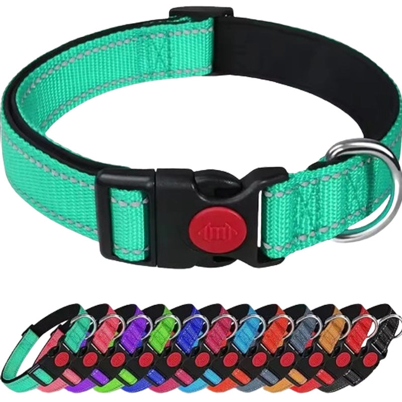 4305355 tactical adjustable reflective dog collar cheap price wholesale supplier