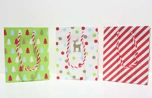 Paper Bag Reindeer Christmas Gift Bags