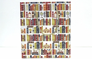Paper Bookshelf Gift Bag