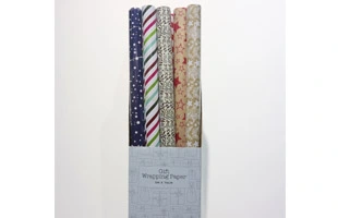 Wrapping Paper of Colors and Patterns