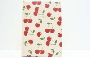 Cherry Print Notebook
