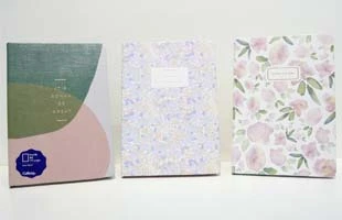 Floral Print Notebooks