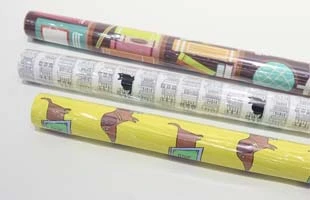 Wrapping paper for bookstore